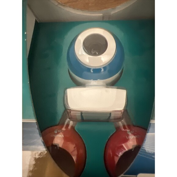 Webcam - Logitech Quickcam Connect For Video Calling Camera - Blue White - Picture 6 of 12